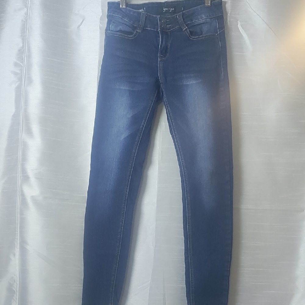Hype Jeans Blue Skinny Jeans‎ with Modern Fade Size 5 Young